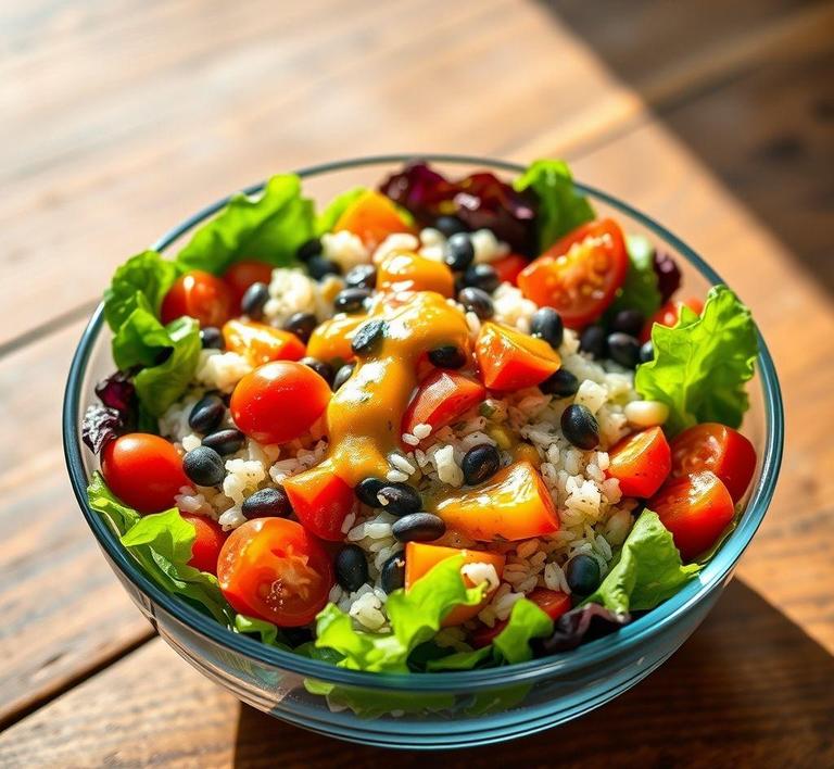 Bean and Rice Salad