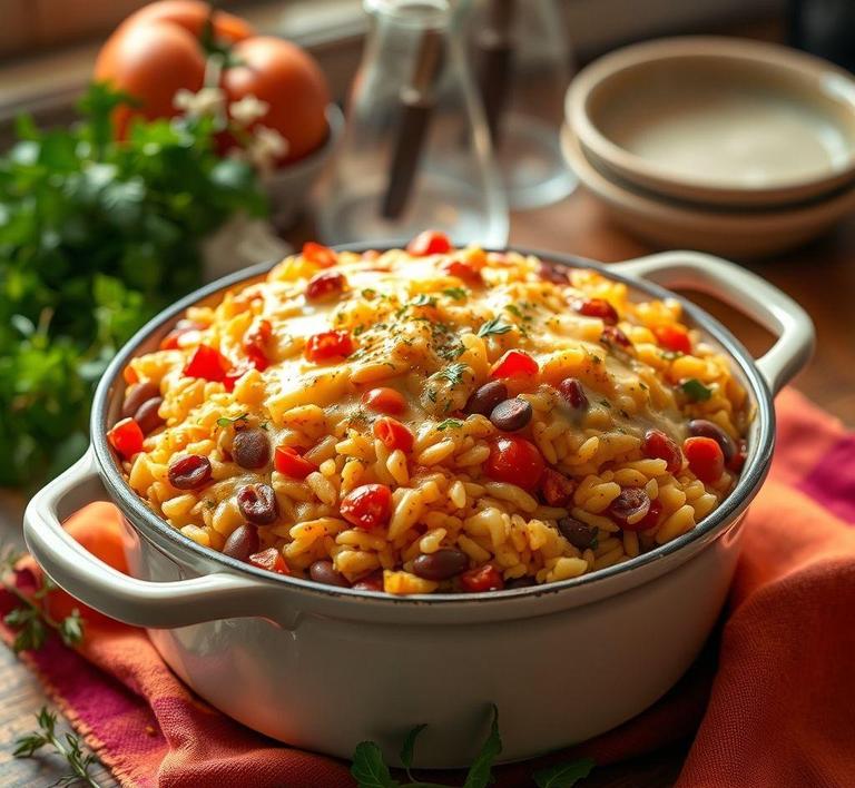 Beans and Rice Casserole