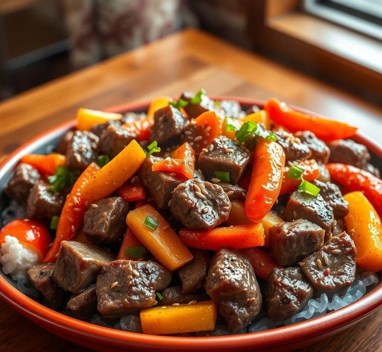 Beef and Vegeetable Stir-Fry