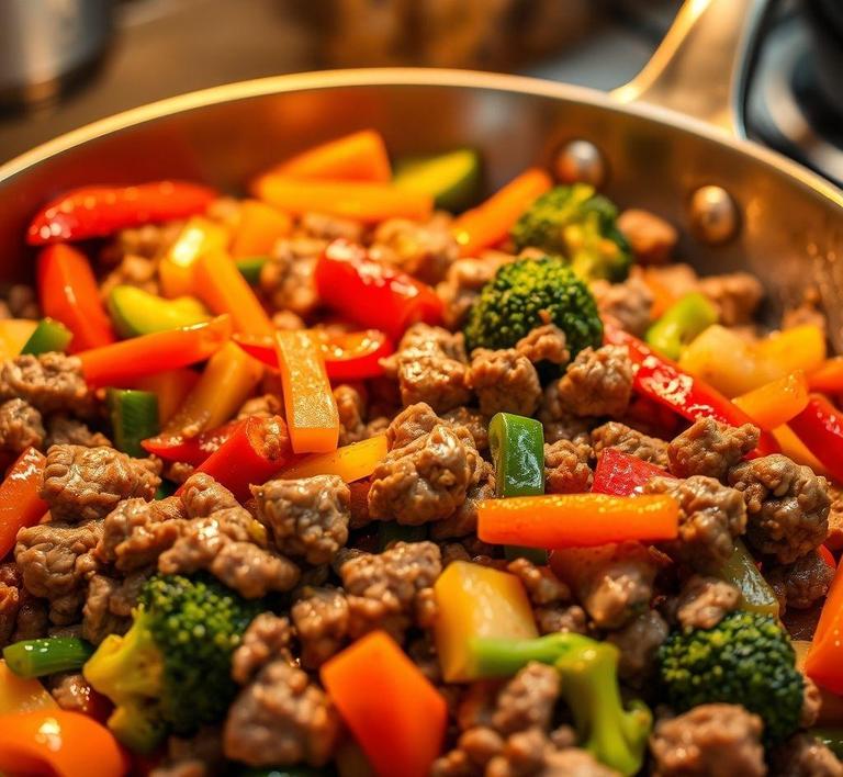 Beef anf Veggie Stir-Fry