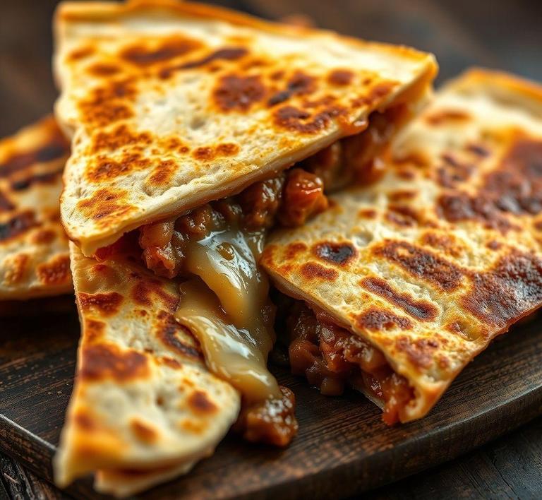 Beef Stew Quesadillas