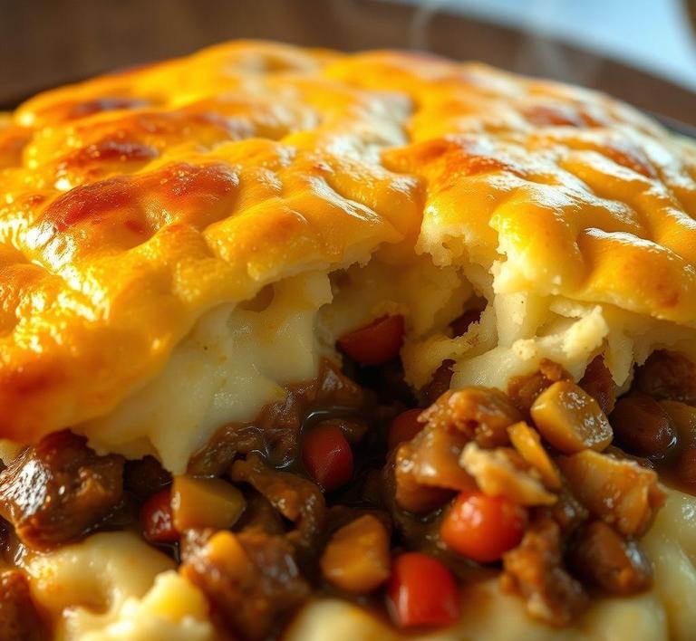 Beef Stew Shepherd's Pie