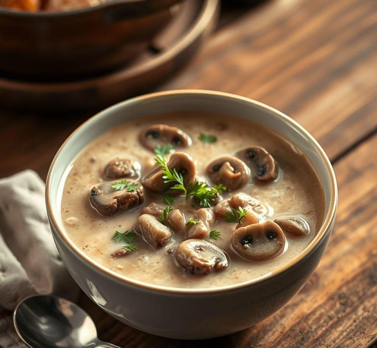 Beef Stroganoff Soup