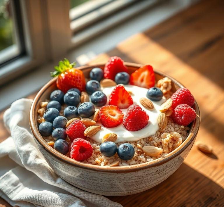 Brown Rice Breakfast Bowl