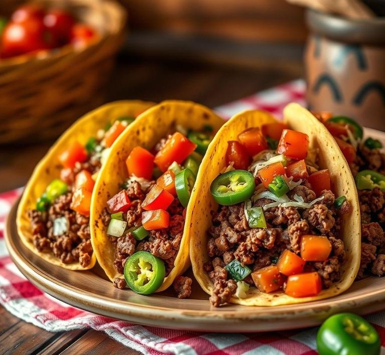 Ground Beef Tacos