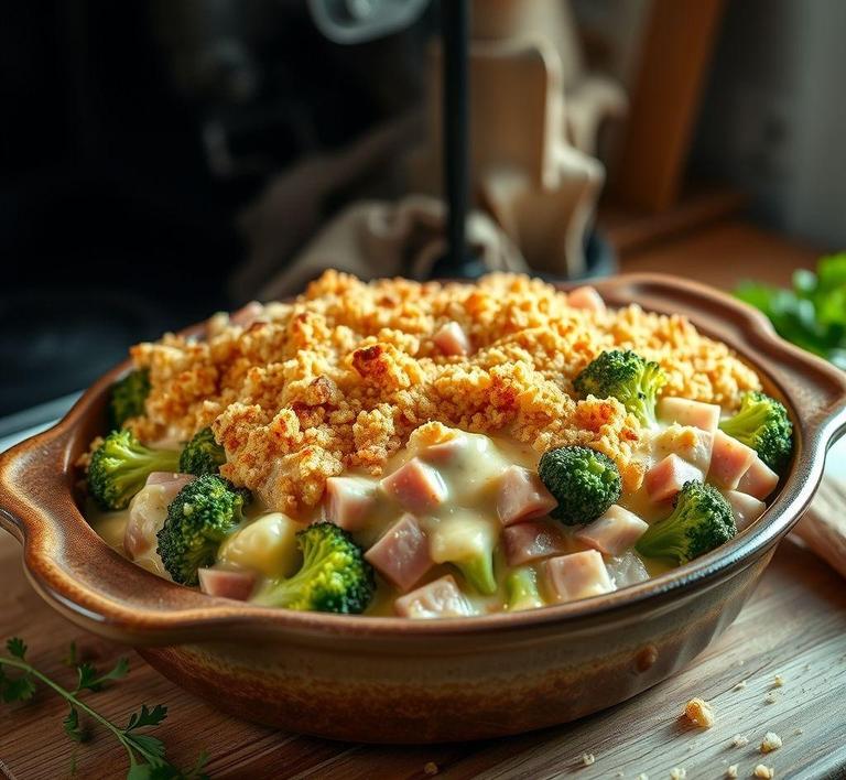 Ham and Broccoli Casserole