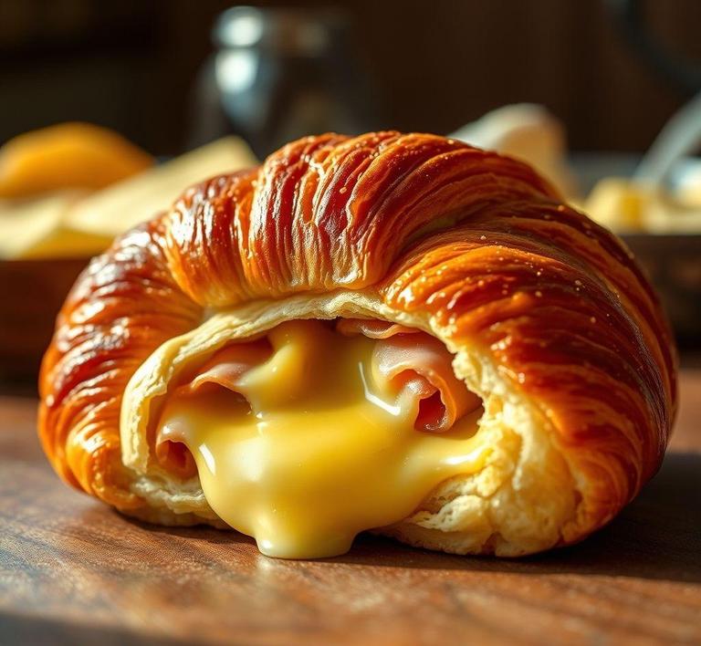 Ham and Cheese Croissant