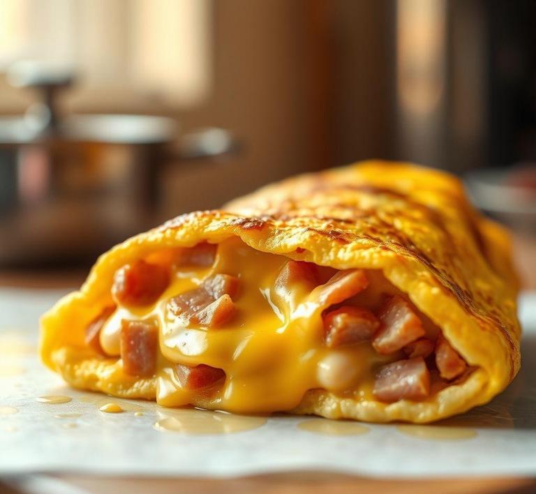 Ham and Cheese Omelette