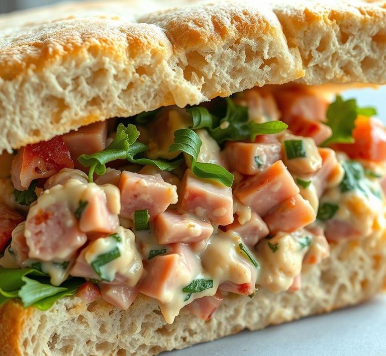 Ham Salad Sandwiches