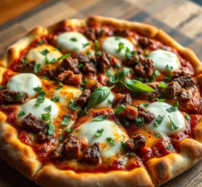 Italian Beef Pizza