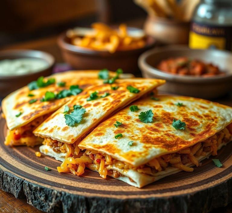 Mexican Rice Quesadillas