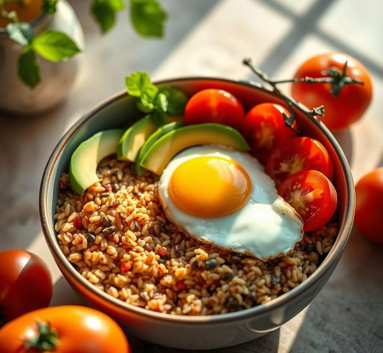 Wild Rice Breakfast Bowl