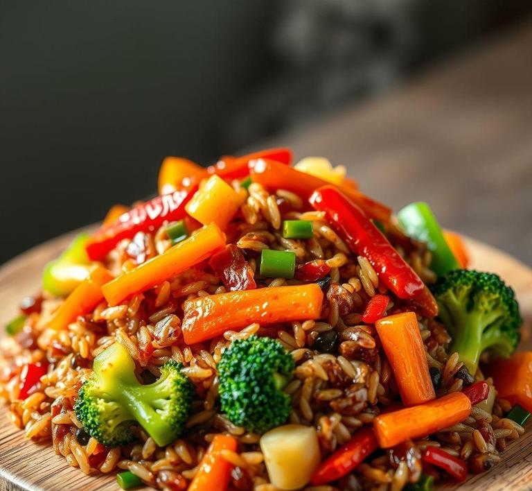 Wild Rice Stir-Fry