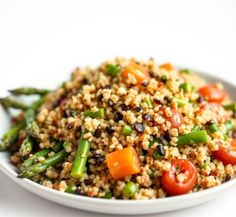 Asparagus and Quinoa Salad