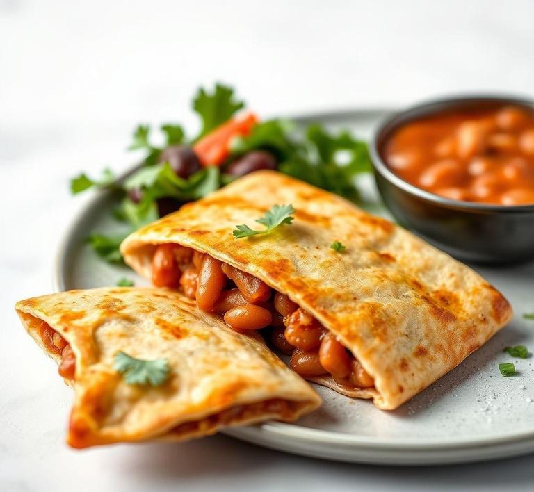 Baked Bean Quesadilla