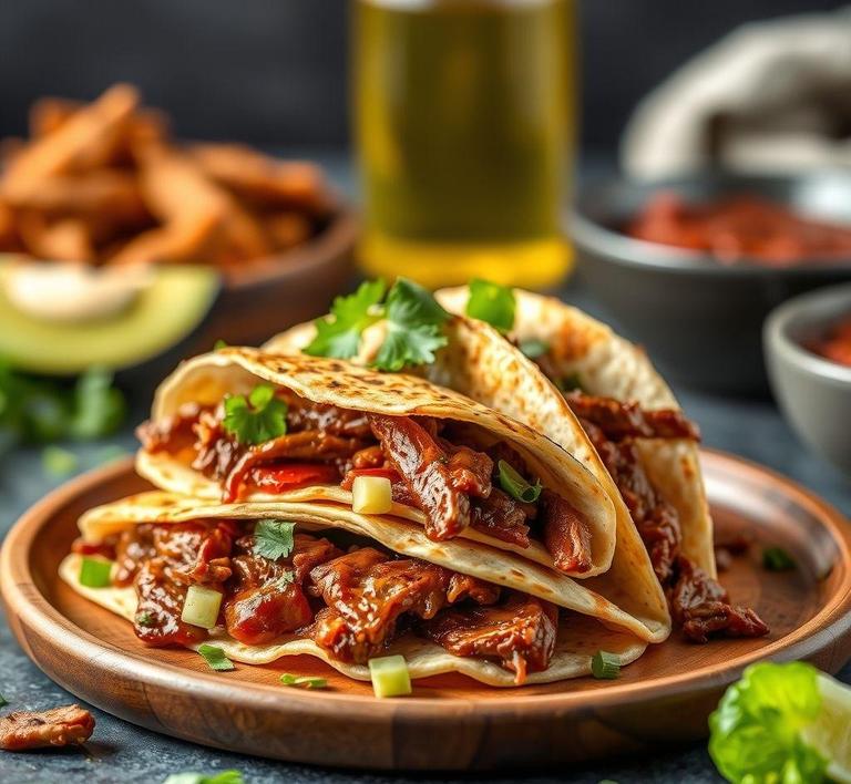 BBQ Brisket Quesadillas