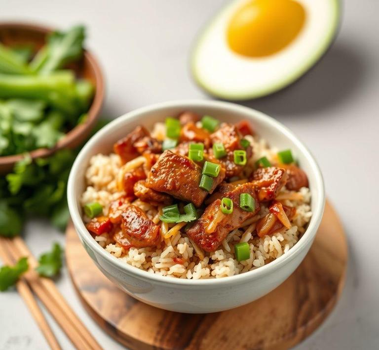 BBQ Pork Fried Rice