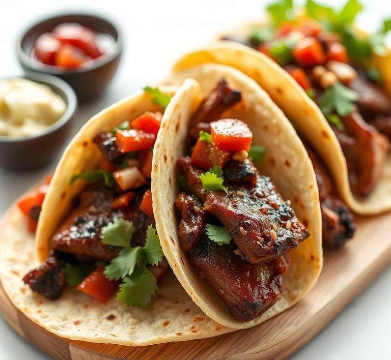 BBQ Ribs Tacos