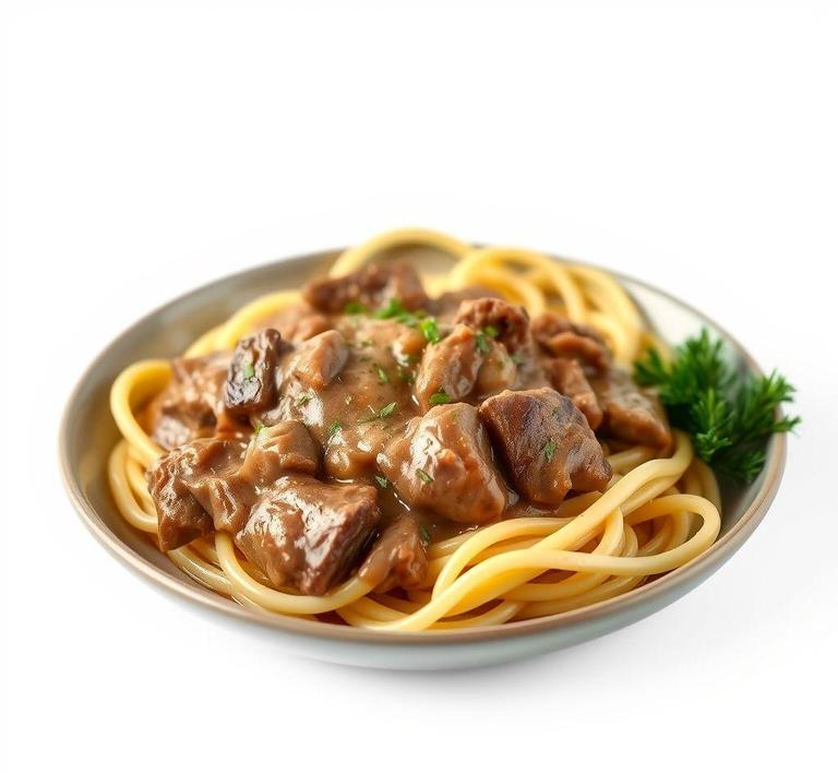 Beef Stroganoff
