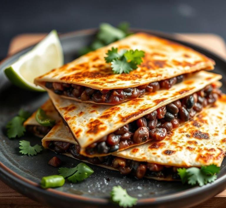 Black Bean Quesadillas