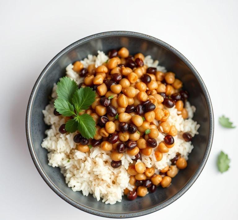 Black-Eyed Pea and Rice Stir-Fry