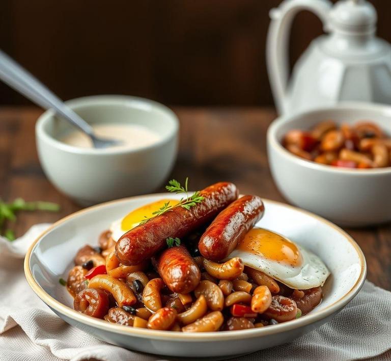 Bratwurst Breakfast Hash