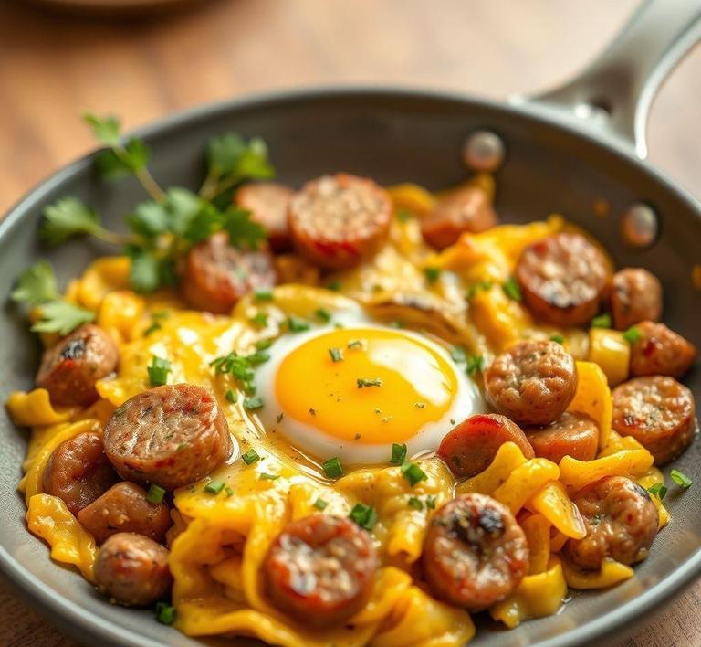 Breakfast Sausage Scramble