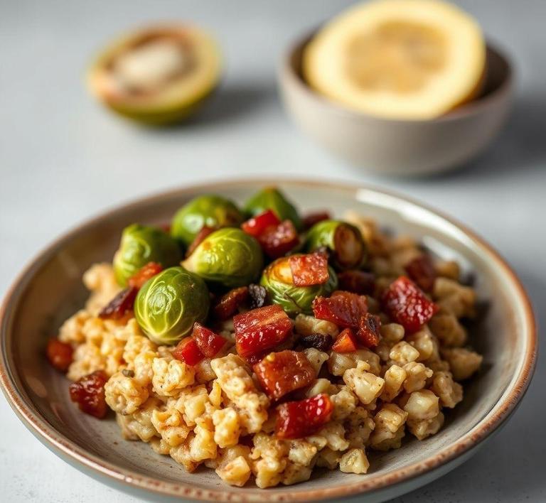 Brussel Sprout & Bacon Hash