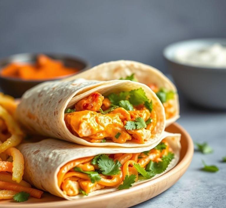 Buffalo Chicken Wraps