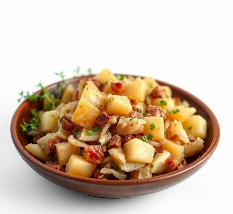 Cabbage and Potato Hash