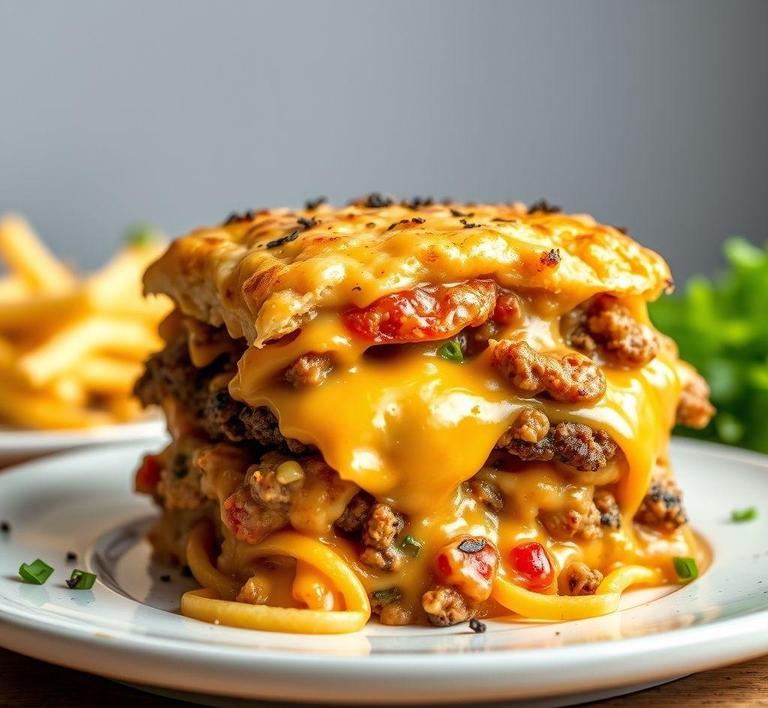 Cheeseburger Casserole