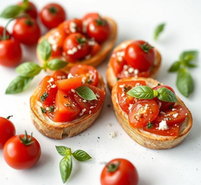 Cherry Tomato Bruschetta