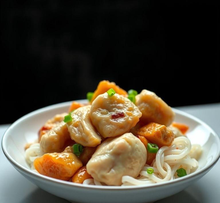 Chicken and Dumpling Stir Fry