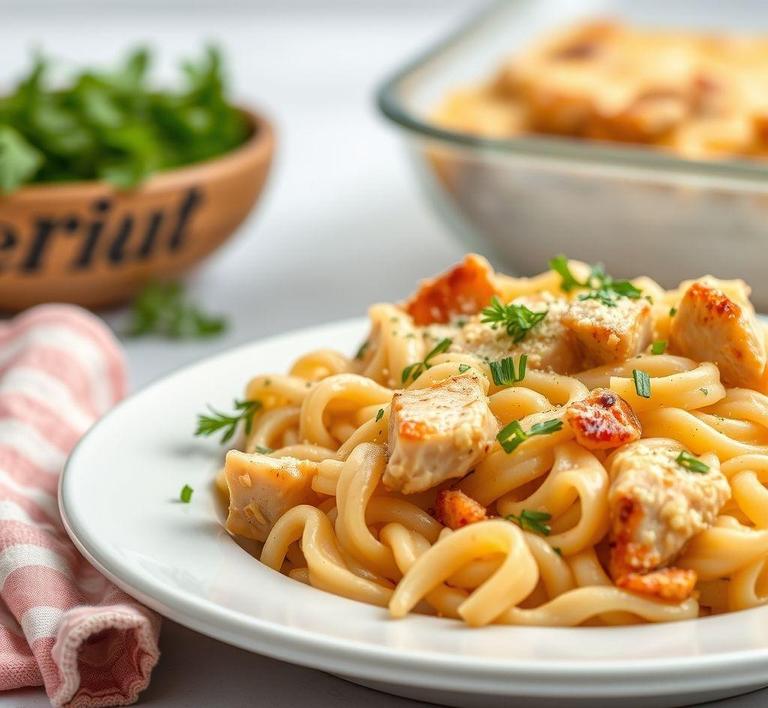 Chicken and Noodle Casserole