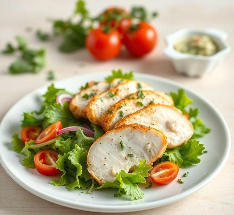 Chicken Cutlet Salad