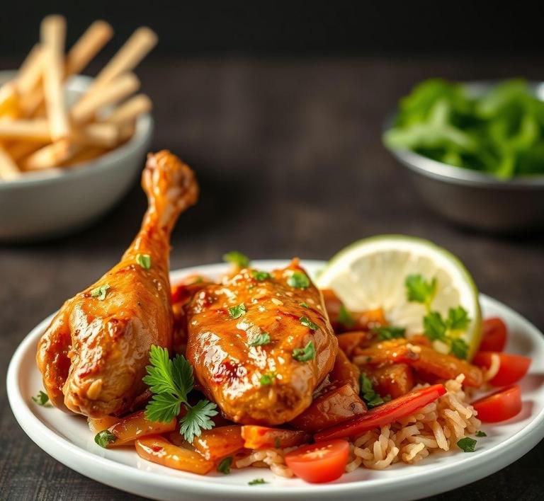 Chicken Drumstick Salad