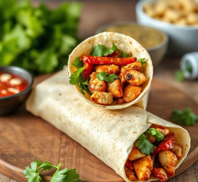 Chicken Fajita Wraps