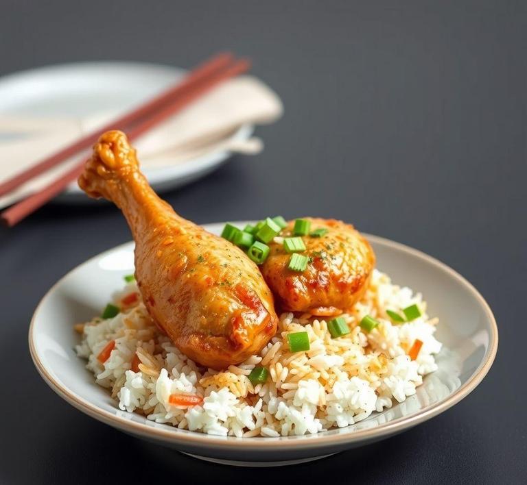Chicken Leg Fried Rice