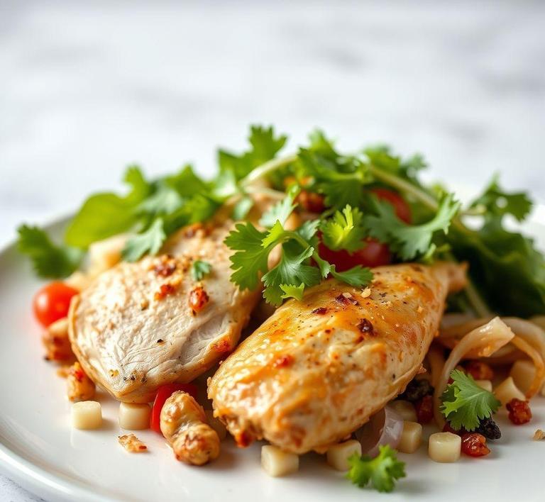 Chicken Leg Salad
