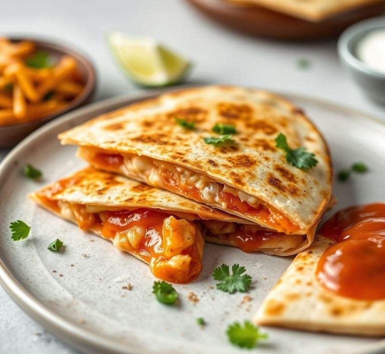 Chicken Parmesan Quesadilla