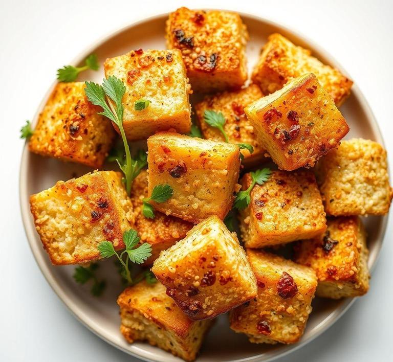 Chicken Skin Croutons