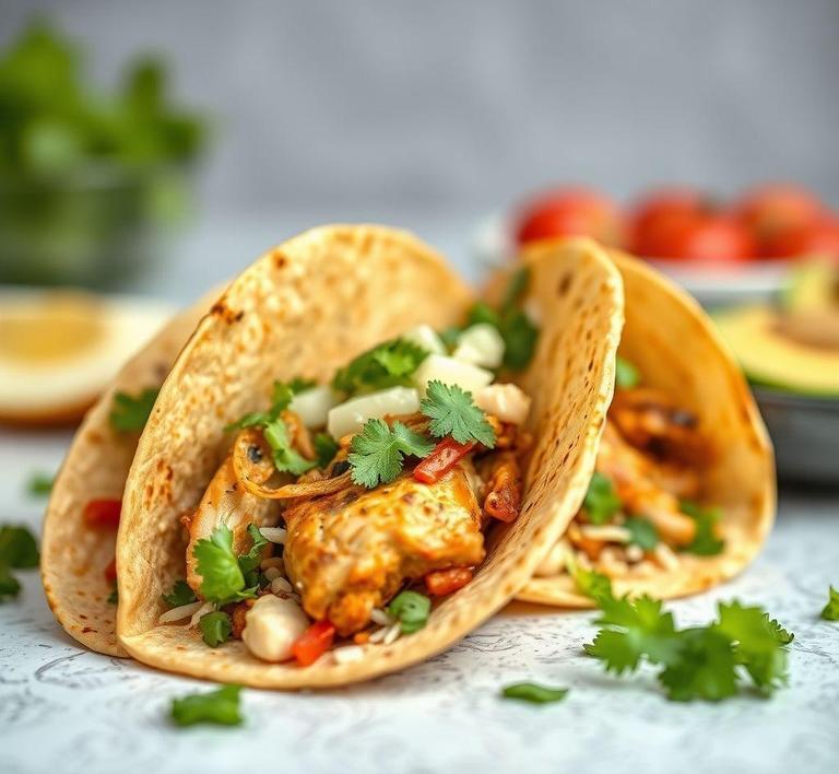 Chicken Skin Tacos