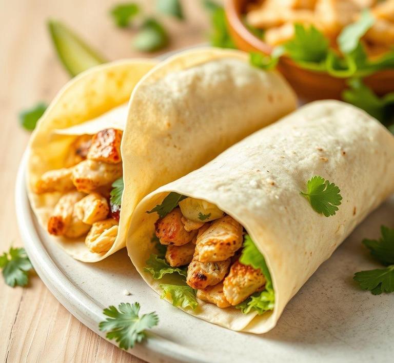 Chicken Taco Wraps