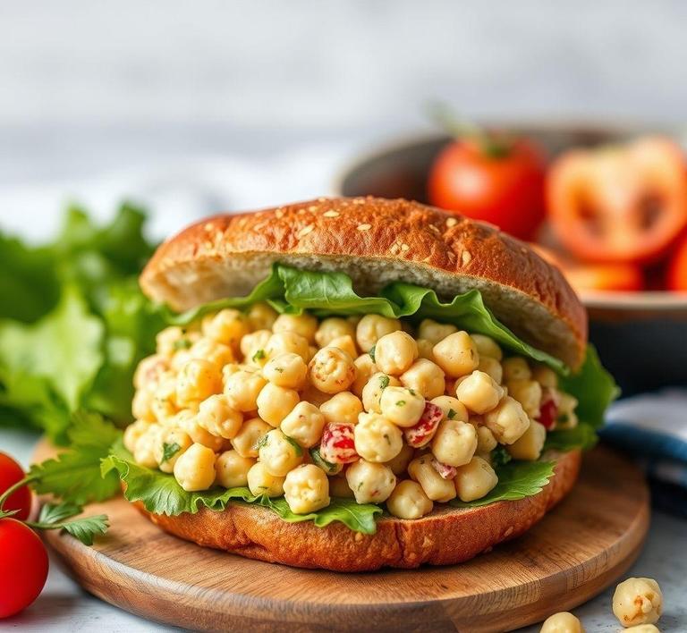 Chickpea Salad Sandwich
