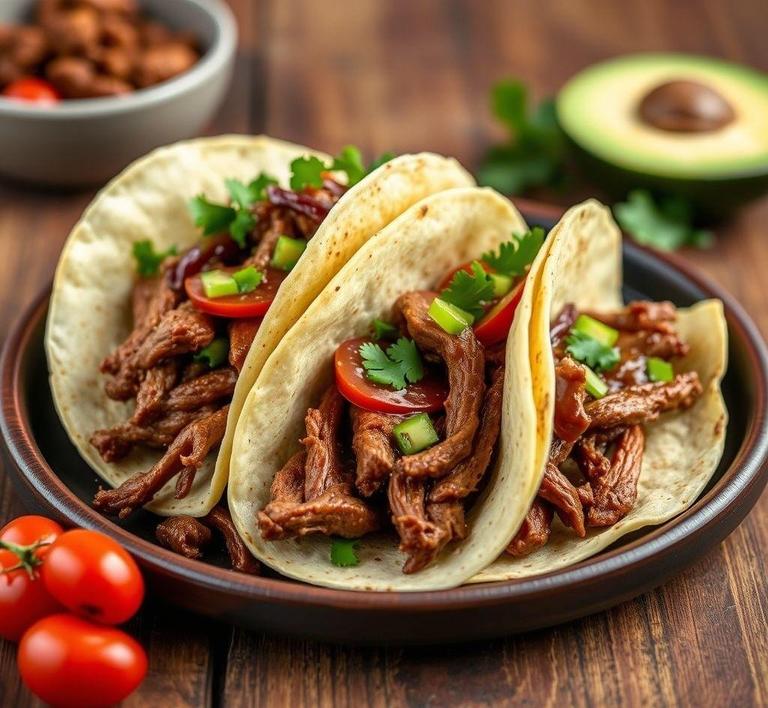 Chuck Roast Beef Tacos