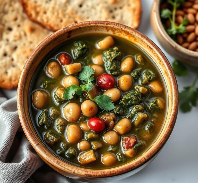 Collard Greens and Bean Soup