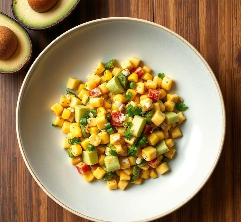 Corn and Avocado Salad