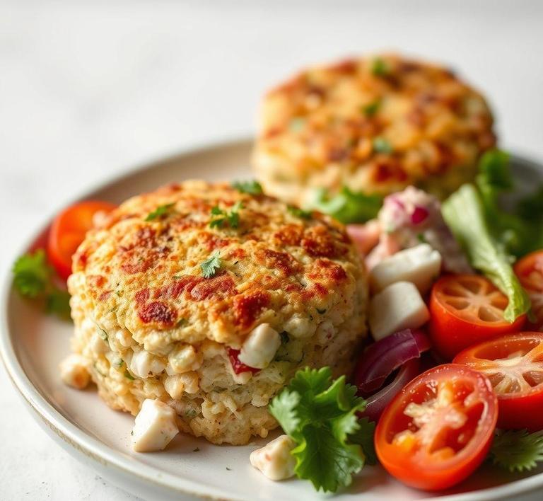 Crab Cake Salad