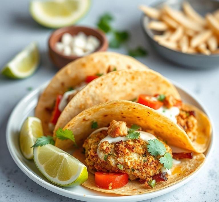 Crab Cake Tacos