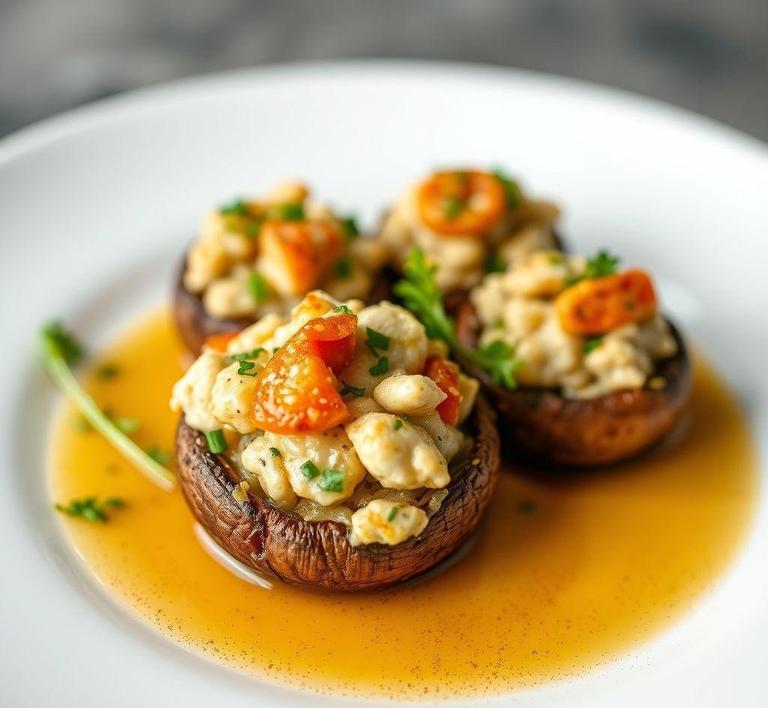 Crab Stuffed Mushrooms